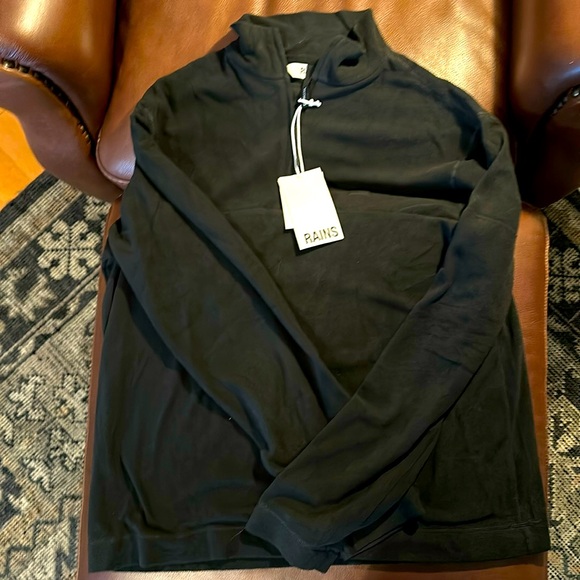 Men’s Rain Half Zip Fleece Top - Picture 1 of 4